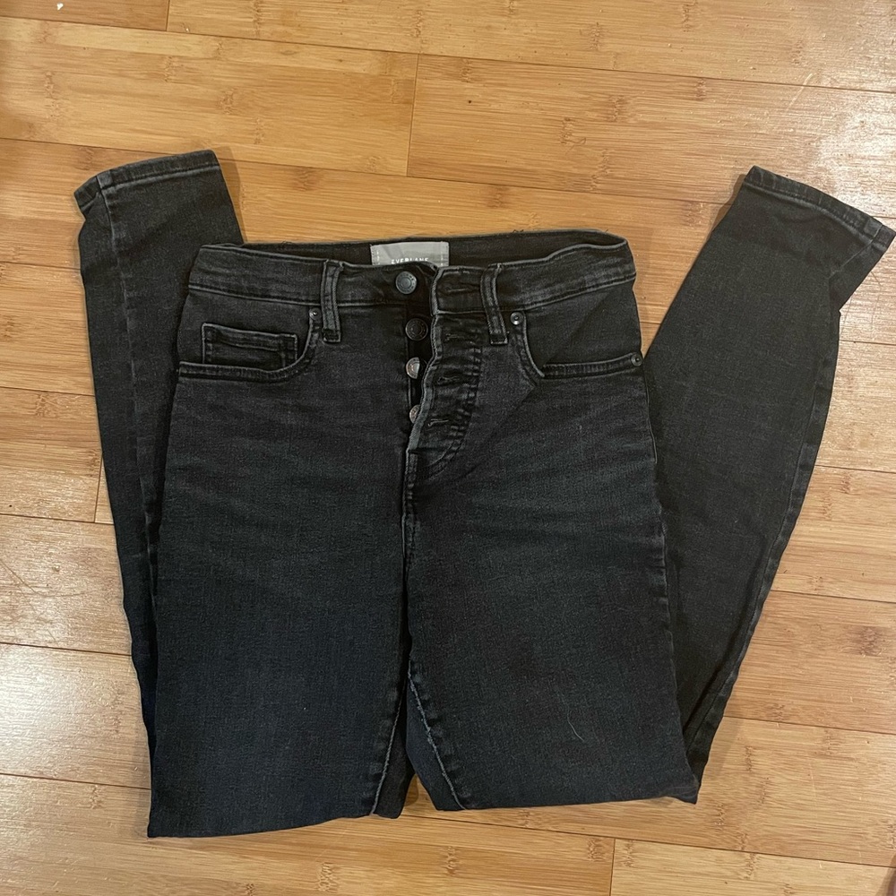 Everlane Black Skinny Jeans